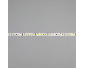 Ansell Lighting E-Cell Eco LED strip på 10 meter viser rækker af LED'er med 3000K varmhvidt lys på grå baggrund.