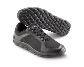 Sika Footwear Move arbejdssko i sort, str. 46, med åndbart mesh og kraftig, skridhæmmende ydersål.
