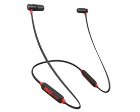 ISOtunes XTRA 2.0 red EN352 høreværn med detaljeret logo og SAFE MAX teknologi vist på et isoleret billede.
