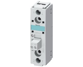 Siemens Solid-state relæ 3RF2 med 30A strøm, 24-230V spænding og skrueterminal, monteret på din skinne.