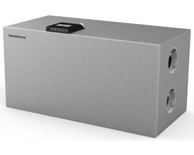 Dantherm HCH 5 MK II ventilationsanlæg med topmonteret kontrolpanel og cirkulære luftindtag på siden.