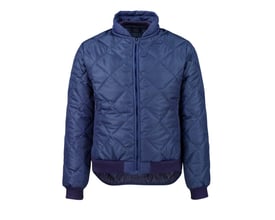 Mascot termojakke Sudbury 13515-905 i marineblå, 3XL, med ultralydssvejset quilt og ribkrave.