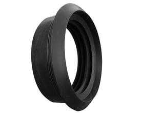 Anboringsmanchet LSK960 SBR i sort gummi til 125mm rør med en borediameter på Ø151 mm.
