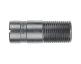 Klauke adapter med 19,0 mm diameter og 48 mm længde, har et 12,7 mm indvendigt gevind og synlige gevind på den udvendige side.