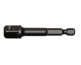 Tecos topholder med 3/8" x 65 mm størrelse og 1/4" maskinfæste med kuglelås.