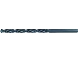 Langt Gühring spiralbor 217 DIN 340 i HSS, med spiralformet skær og cylindrisk skaft, Ø 6 mm.