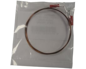 Glødetråd til flamingoskærer SPC 3013 på 149 cm, indpakket i klar plastpose med røde kabelsko.