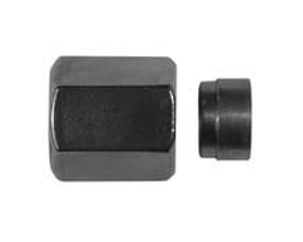 Serto omløbersæt 10 mm SO 50021 i stål, vist med en omløbermøtrik og en klemmekrave på neutral baggrund.