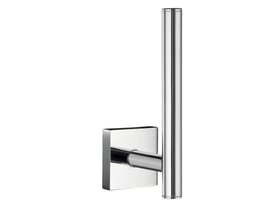 Smedbo House reservepapirholder i poleret krom, fremstillet af messing med blank overflade, perfekt til et ekstra toiletpapirrulle.
