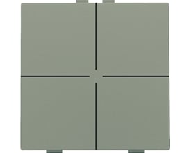 Niko 4-tryk tangent i bronze finish til NHC systemet, viser fire trykflader og detaljeret overfladestruktur.