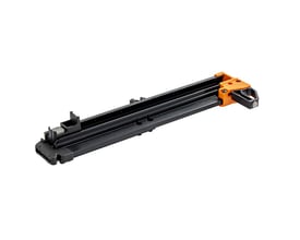 Komplet langt magasin i sort plast og orange detaljer til Tjep CP-40 Gas 3G.