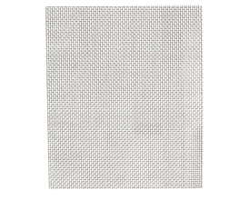 Tæt på Schneider Electric ClimaSys A-insekt filter 130x110mm, der viser det fine, rektangulære maskemønster i fuld størrelse.