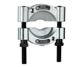Kukko adskillelsesanordning Art.nr. 15-1 til 12-75 mm lejer, vist med M10 gevind og tydelig mærkning af kvalitet og oprindelse.