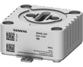 Siemens elektroniskmodul til 3NA COM NH2 sikringer i størrelse 2, med trådløs kommunikationsfunktion og RF-kode.