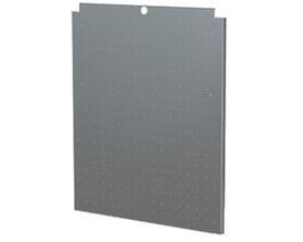 ABB KSMP-S 48 montageplade i grå perforeret stål, med montage mål 780x660 mm og tilknyttet SDC 048.