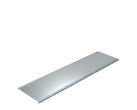 Legrand CP 500 ZM gitterbakkelåg i stål med zinkmagnesiumbelægning, 500mm bredt og 2 meter langt.