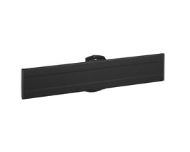 Vogels PFB 3407 Interface Bar, 715 mm lang og sort, vist i en 3/4 vinkel på en hvid baggrund.