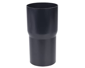 Plastmo samlemuffe til 90mm sorte rør, fremstillet af plast med 135mm højde.