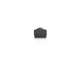 Ubiquiti UniFi Protect G6 Pro Entry dørterminal set fra enden med en rund kameralinse, der stikker frem.