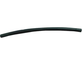 Sort halvstiv krympeslange med lim på 1,2 meter, diameter 9/3mm, lavet af POE materiale.