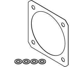 Festo tætningssæt EADS-F-70A, størrelse 70, vist med fire tætningsringe på en hvid baggrund.