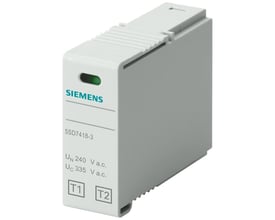 Siemens Plug-in modul 5SD7418-3 til overspændingsbeskyttelse med angivelse af UN 240 V a.c. og UC 335 V a.c.