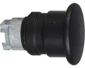 Schneider Electric Harmony paddetryk, sort, Ø40 mm med IP66-klassificering og beskyttet LED teknologi.