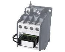 Siemens kontaktor lyddæmper 22054, et sort EMC-filter med RC-funktion til 230/400Vac.