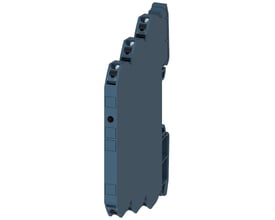 Siemens SIRIUS 3RS70 signalkonverter med push-in terminaler, 24VAC/DC, 4-20mA indgang og udgang.