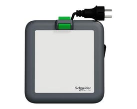 Thorsman arbejdslampe fra Lauritz Knudsen med 2100 lumen og 18W, vist på hvid baggrund med et 3m kabel og stik.