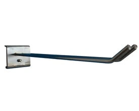 Maskinfabrikken Universal dobbelt værktøjskrog i metal med 300mm længde og 35 graders vinkel.