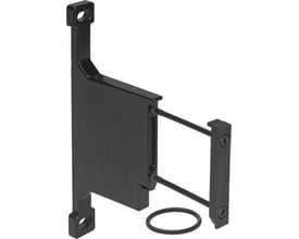 Monteringsvinkel MS6-WPB-EX fra Festo i sort metal, eksplosionssikker med korrosionsbestandighed CRC=2.