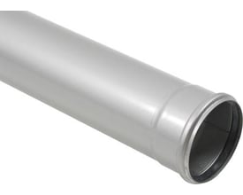 EuroPipe afløbsrør fra Blücher i rustfrit syrefast stål AISI 316L, 160mm i diameter og 1000mm i længde.