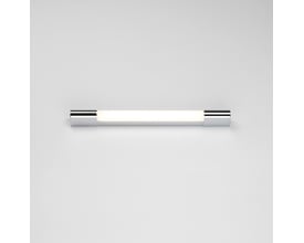 Astro 7619 Palermo 600 LED vægarmatur i krom med en horisontal lysstang, vist mod en neutral hvid baggrund.