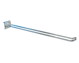 Maskinfabrikken Universal dobbelt varekrog 350mm Ø4mm med rund snude og dobbelt bagplade, ideel til hulplader.