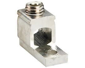 Katko AL/CU klemme til 25-95mm² ledere, med en strømstyrke på 200/245A, fremstillet af aluminium og har en synlig bolt.