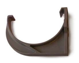 Plastmo plast konsoljern i grafitfarve, model nr. 11, til 133 mm tagrender og 11" tommer, vist med en hvid baggrund.