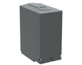 ABB Terminalafdækning OTS800G1L/3 lang, 1-polet, grå plastik, 135mm bred, til OT(M)630-800 brydere.