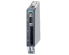 Siemens Sinamics sensor modul SMC30 til 30mm bredde, med porte mærket X520, X521 og X531, og Siemens logo.