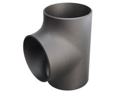 Tee P235GH svejset kobling med dimensionerne 168,3 x 4,5 mm, fremstillet af P235GH stål.