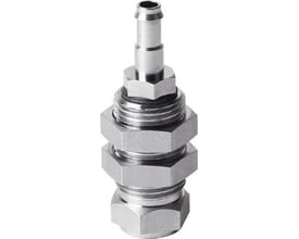 Festo Holder ESH-HA-4-PK til vakuumsuger, uden højdekompensator, med vakuumtilslutning foroven og montage i størrelse 4.