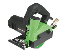 Eibenstock EDS 125 diamantsav med 1250W motor og Ø125mm klinge i sort og grøn farve.
