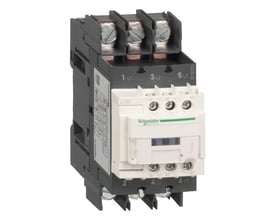 Schneider Electric TeSys D kontaktor, 40A, 3-polet med 1NO og 1NC hjælpekontakt, 110V AC betjeningsspænding.