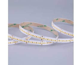 Ansell Lighting H-Cell LED bånd, 5 meter, 10 mm bredde, med synlige LED'er og 3M tape bagpå.