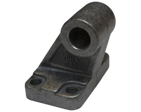 SMC vinkel-baggaffel i aluminium til CP95/CP96 cylindere med Ø40 mm diameter, type E5040-NS.