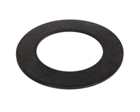 Tubman EPDM gummipakning i sort, 1 1/4" med 39mm udvendig diameter og 2mm tykkelse, 5 stk. pakke.