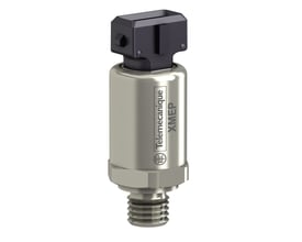 Schneider Electric tryktransmitter XMEP med G1/4A gevind og sort Deutsch-konnektor, 0-400 bar trykområde og 0,5-4,5V udgang.