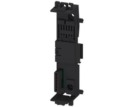 Siemens Stik 3ZY1 T2 til 3RM1 motorstarter, 22,5mm bred, til elektrisk tilslutning af SIRIUS-enheder i monteringsskinnekabinet.