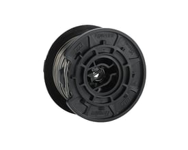 MAX TW 1061T blank tråd på en sort spole med 1,0 mm diameter, egnet til bindemaskiner.