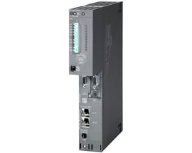 Siemens SIMATIC S7-400 CPU416F-3 PN/DP central processor med 16 MB hukommelse og synlige interfaces som MPI/DP, Ethernet og IF964-DP.